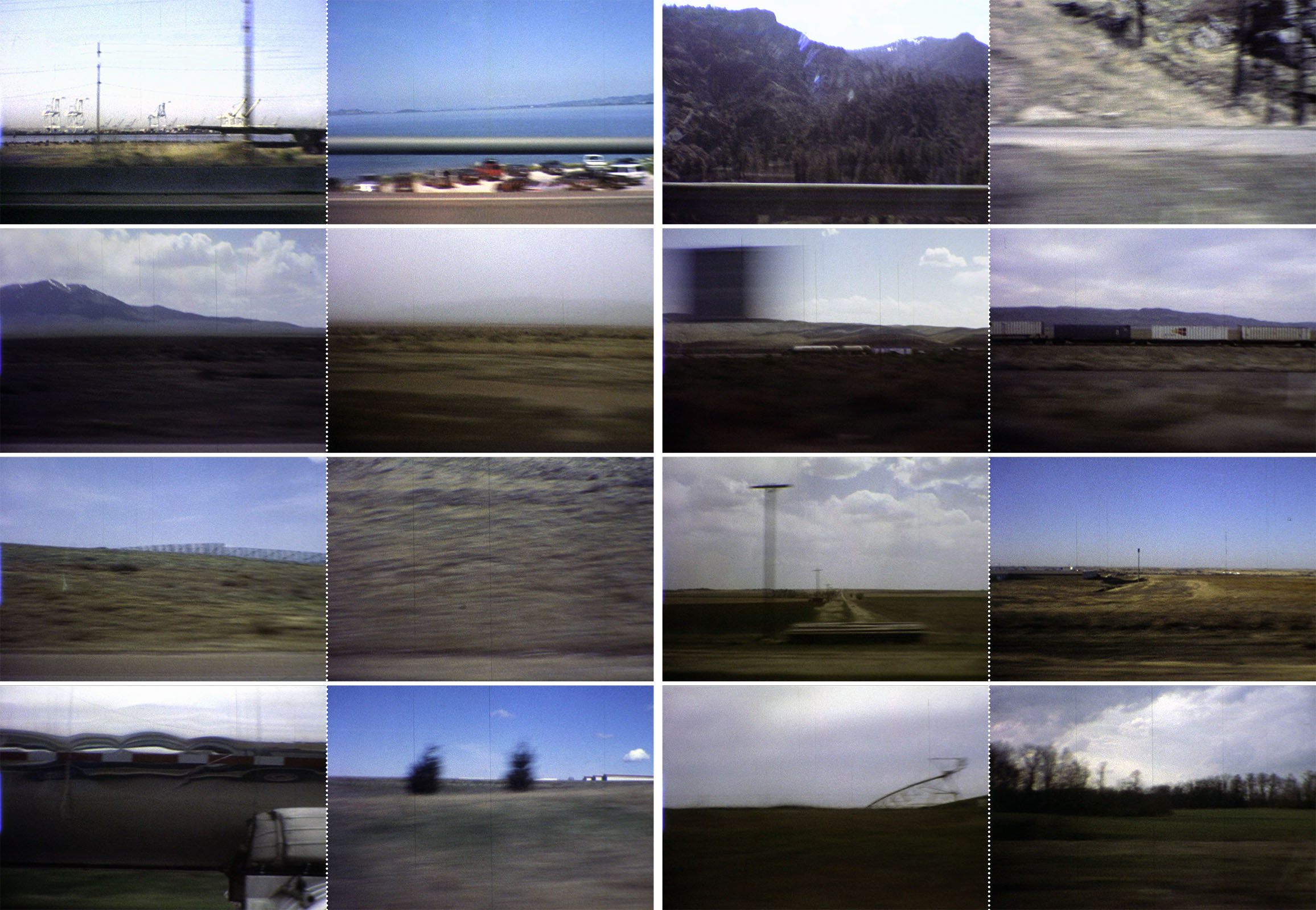 Stills, interstate 80 (left: south, right: north)