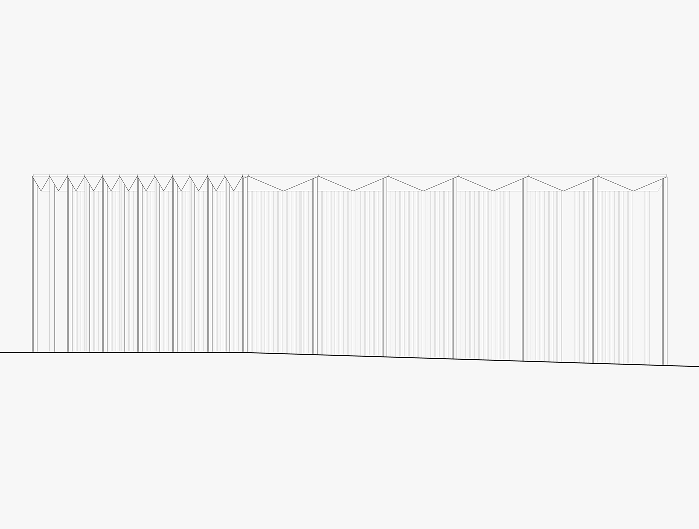 Southwest Elevation.