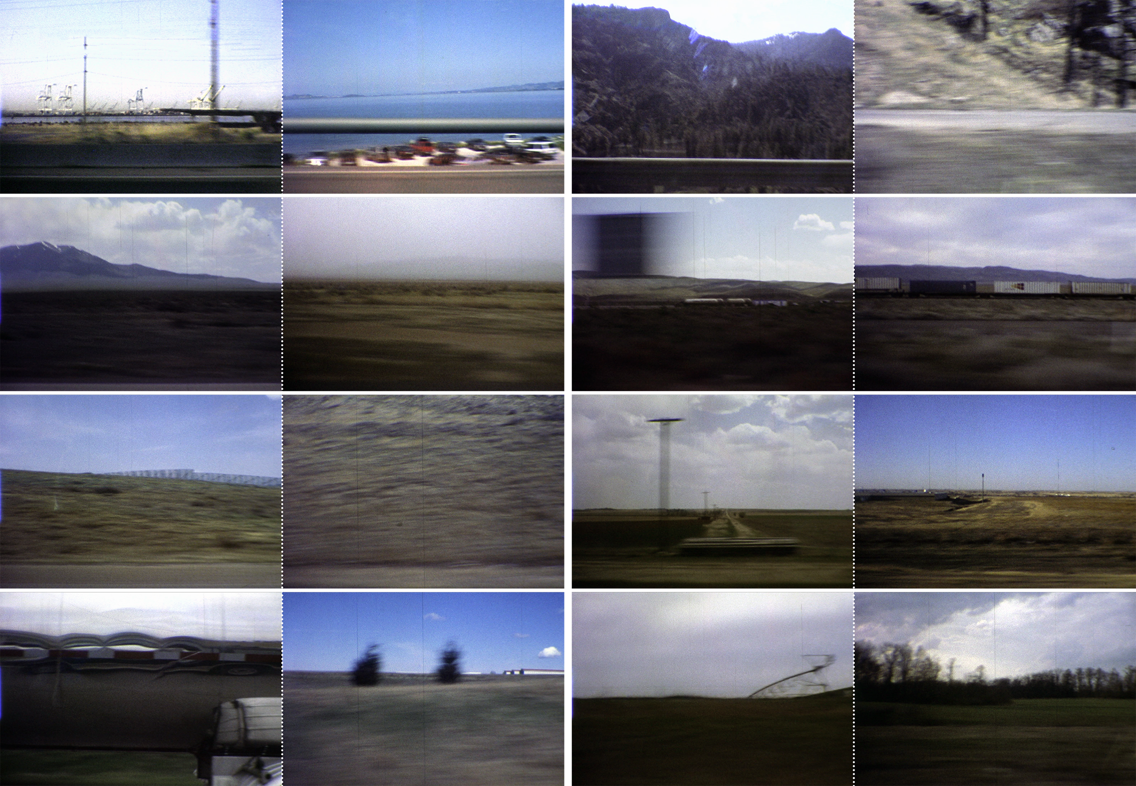 Stills, interstate 80 (left: south, right: north)